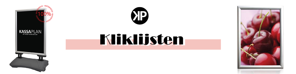 Kliklijsten voor posters Kliklijsten